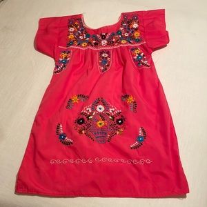 Pink Spanish dress